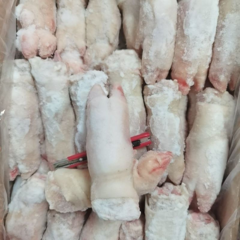 带筋猪蹄新鲜冷冻小猪蹄猪脚20斤35个到40个左右卤菜饭