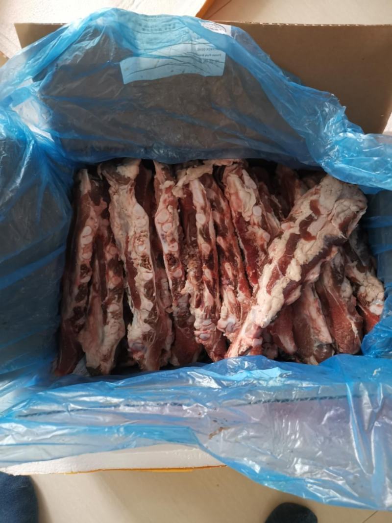 新鲜猪肉猪胸骨冷冻猪胸骨猪脆骨排边脆骨香脆可口江浙沪