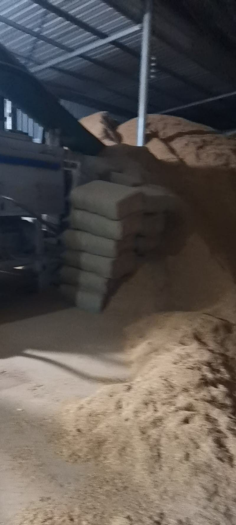 干净散装压缩稻壳大量供应