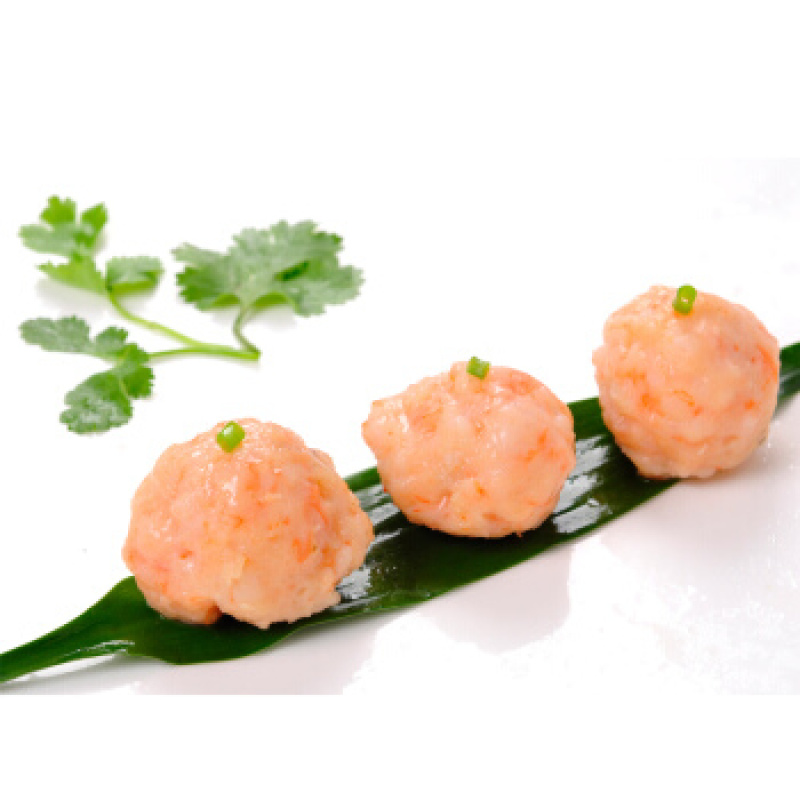 手工虾滑纯虾肉活虾现剥现打无添加白水湖半咸淡水质
