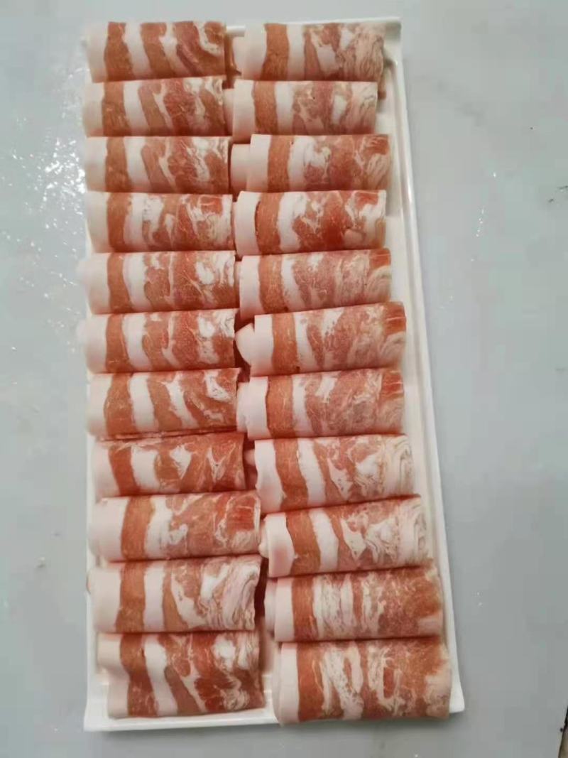 黑龙江彬顺商贸，精致五花肉板，适合自助烤肉，火锅，烧烤
