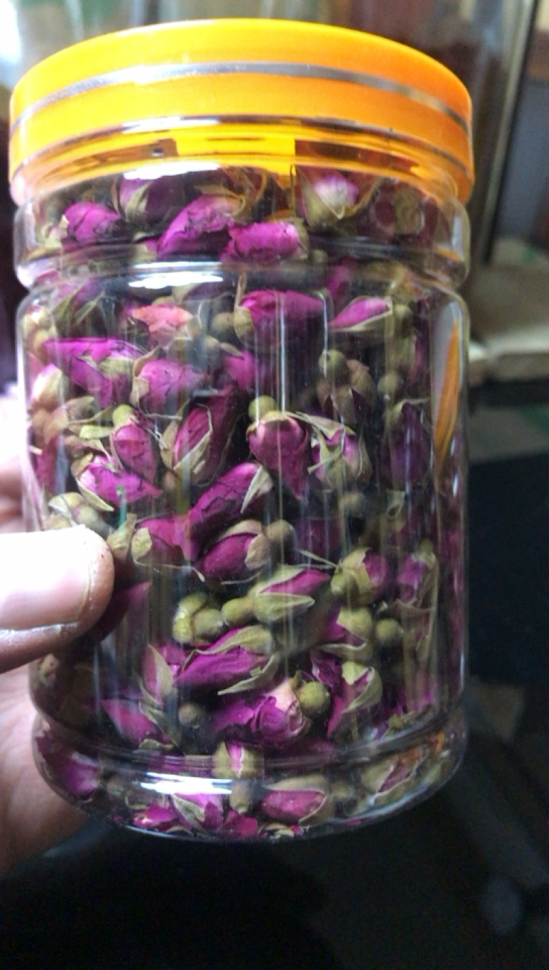 甘肃特产玫瑰花老百姓自己种植的农作物
