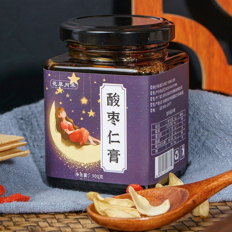 膏滋酸枣仁膏桂圆桑葚百合茯苓膏300g一瓶不包邮