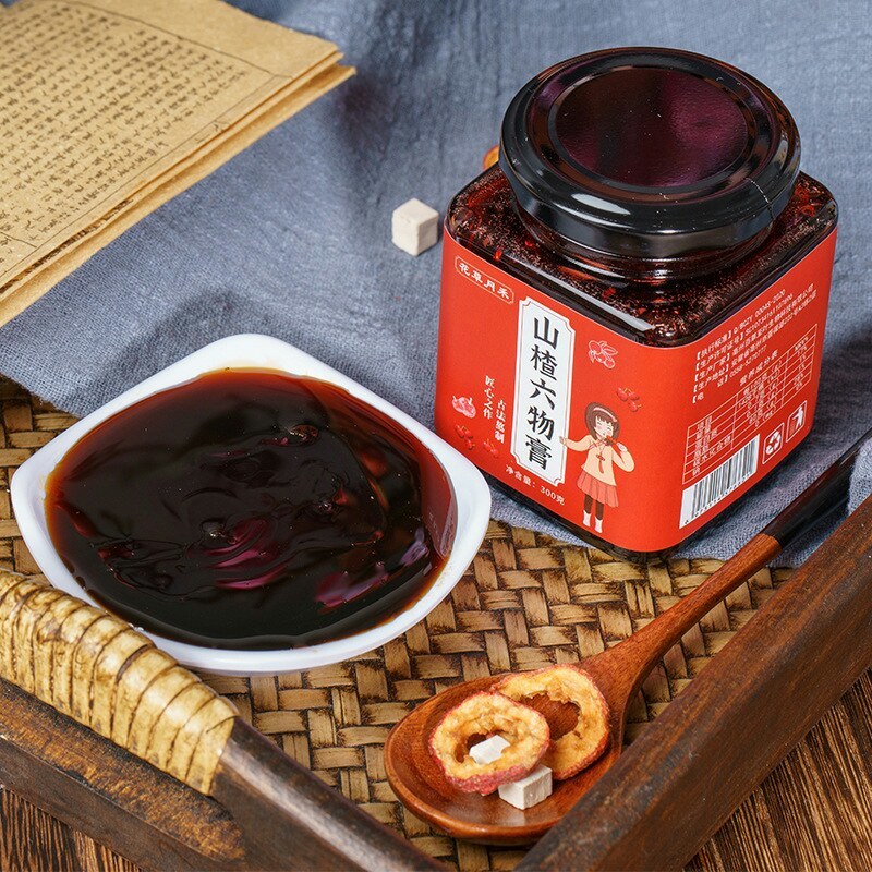 山楂六物膏膏滋陈皮鸡内金膏熬制山楂膏不包邮的哈