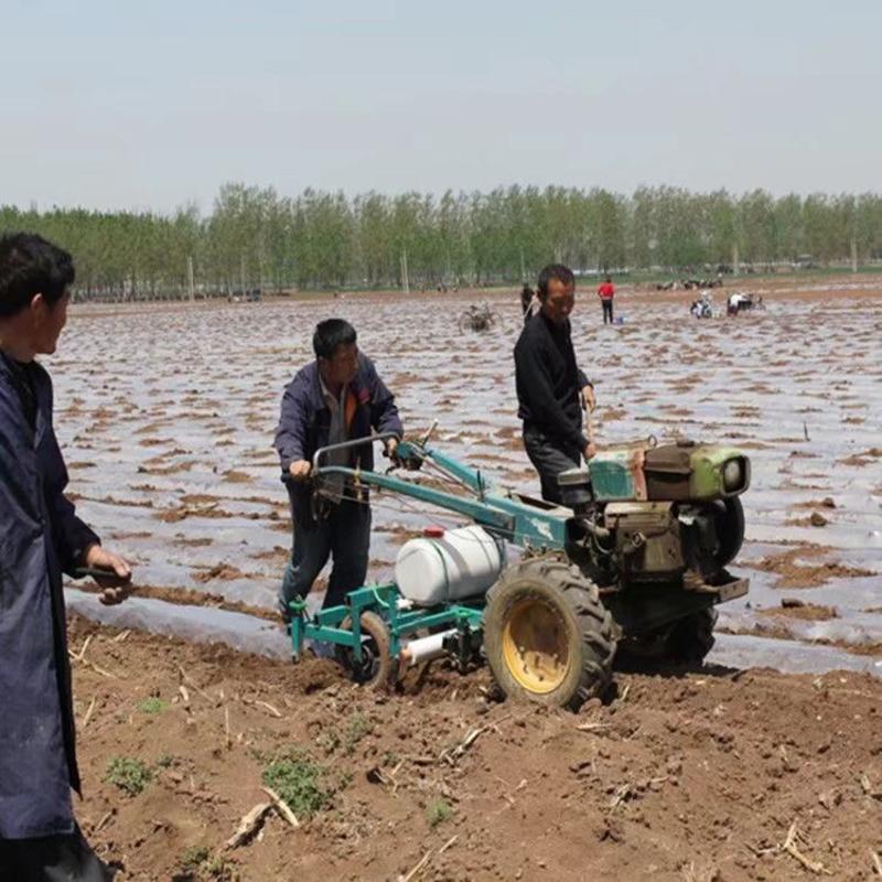 微耕机带覆膜机西瓜覆膜机喷药地膜机价格/图片/视频