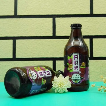 精酿啤花果酒，纯酿糯米花果酒