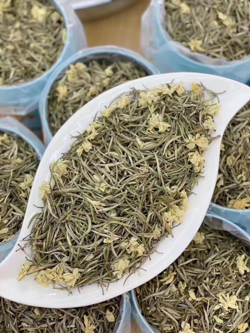 茉莉针王新茶苿莉花茶浓香耐泡香气清新500g支持线上障交易