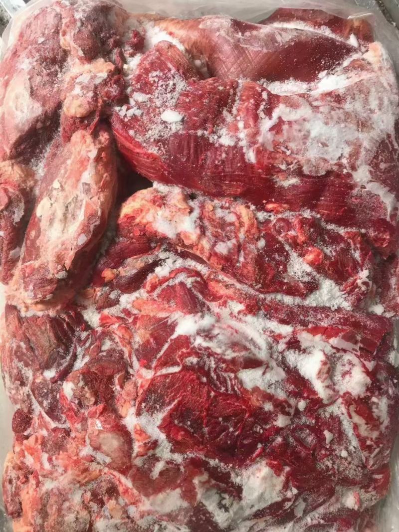 冻驴马肉五分体，四分体新日期带检疫发货颜色特