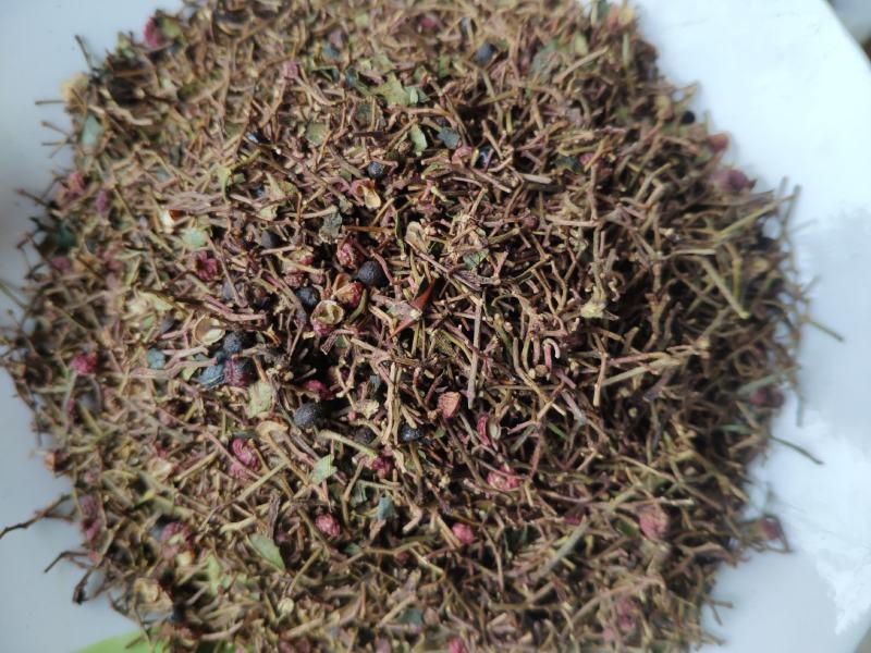 花椒干干花椒杆可打粉大红袍花椒尾巴杆杆