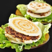山东特产泰山油酥火烧五香烧饼手工老面发面烧饼早餐主食