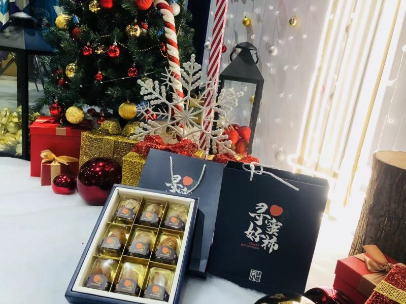 【源头代发】特高端的富平寻蜜好柿柿饼礼盒9盒1.2-3斤