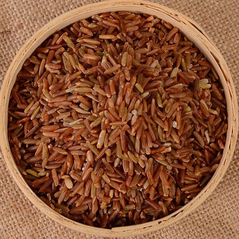 低温烘焙熟红米红籼米红大米五谷杂粮磨粉原料