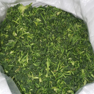 速冻荠菜馅，国家地理标识基地。