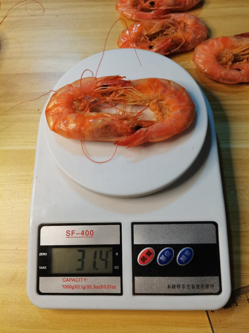 即食盐田烤虾干活虾加工带无色素支持一件代发