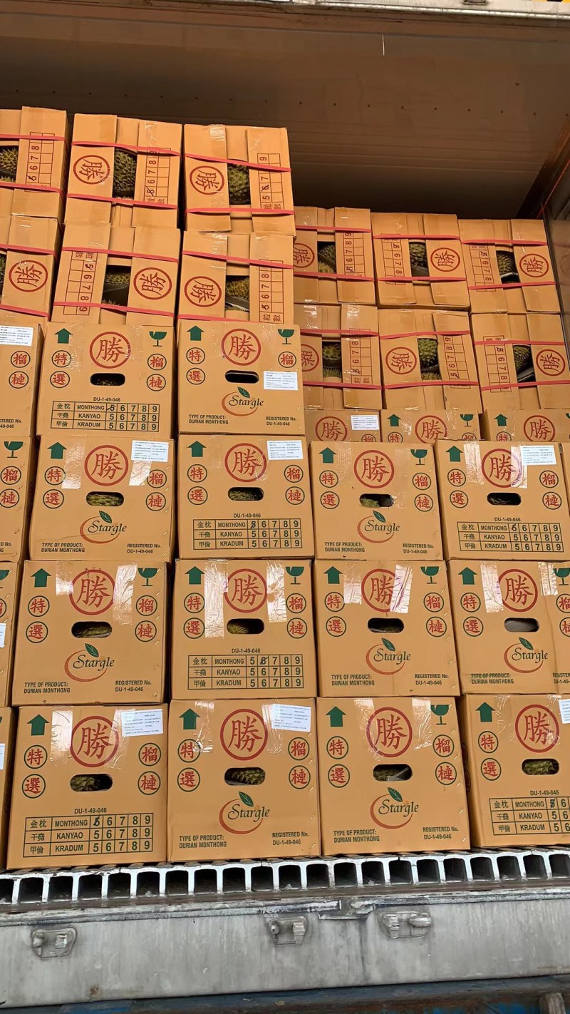 《常年有货》泰国金枕榴莲批发一件代发泰国榴莲