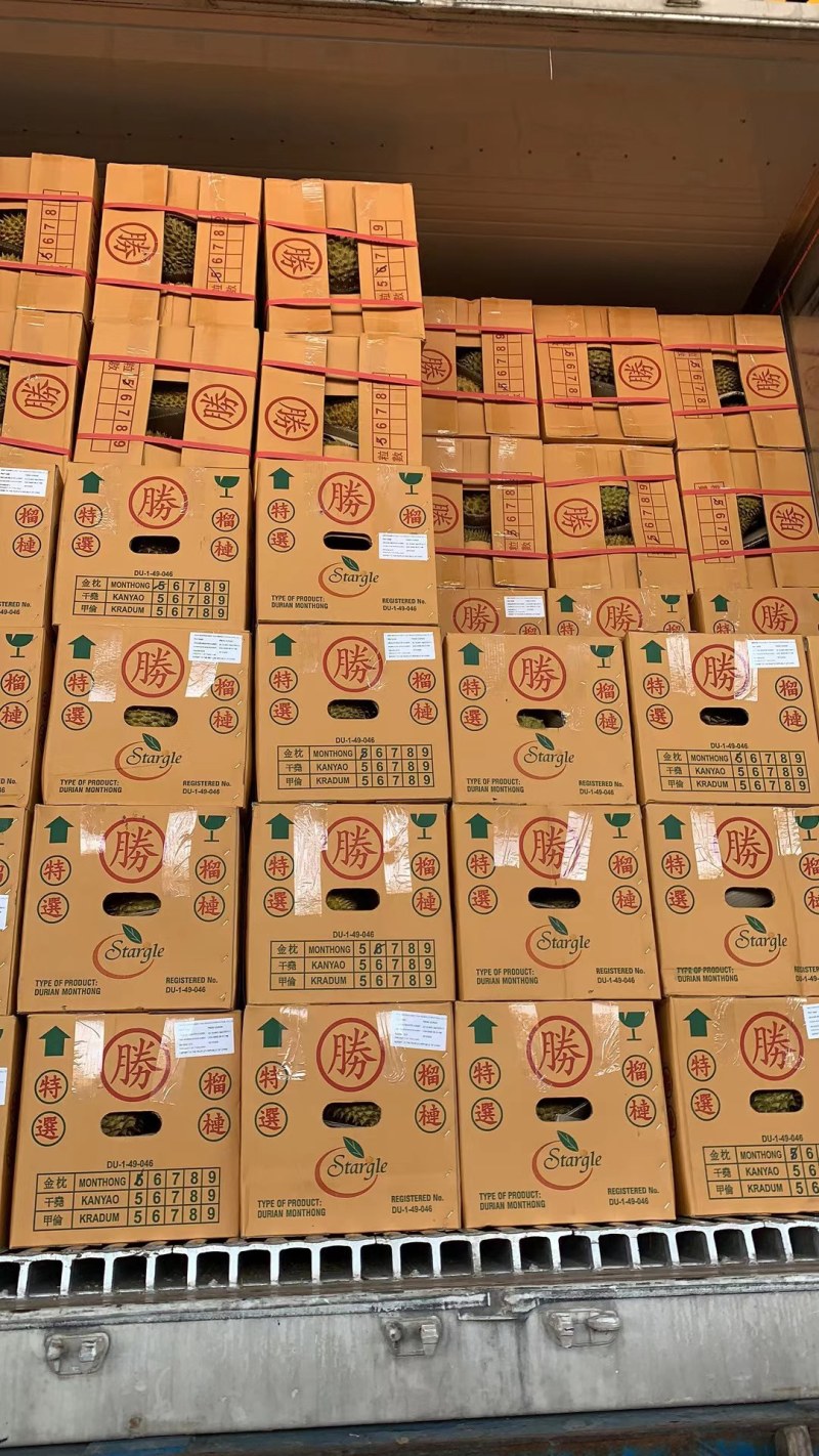 《常年有货》泰国金枕榴莲批发一件代发泰国榴莲