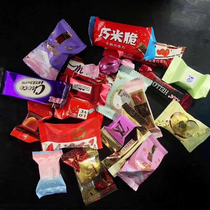 跑江湖今世今生缘巧克力地摊展会热卖称斤巧克力糖果年货厂家