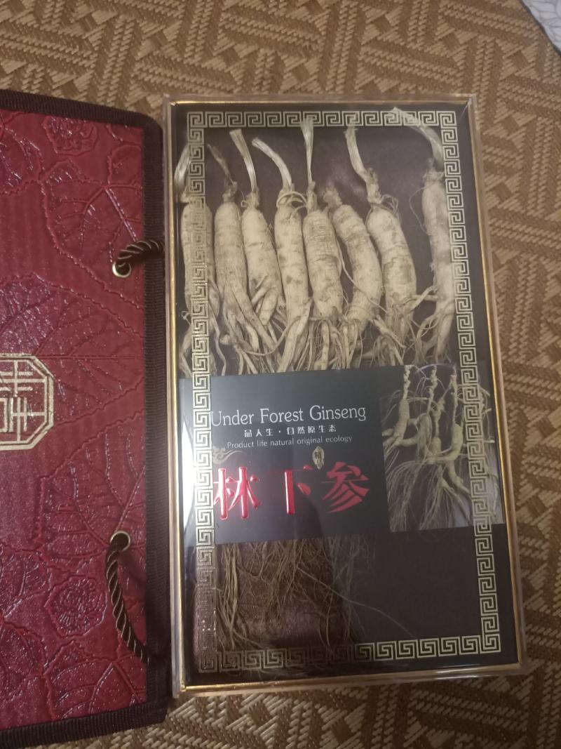 水晶盒人参超级性价比东北长白山人参参园批发