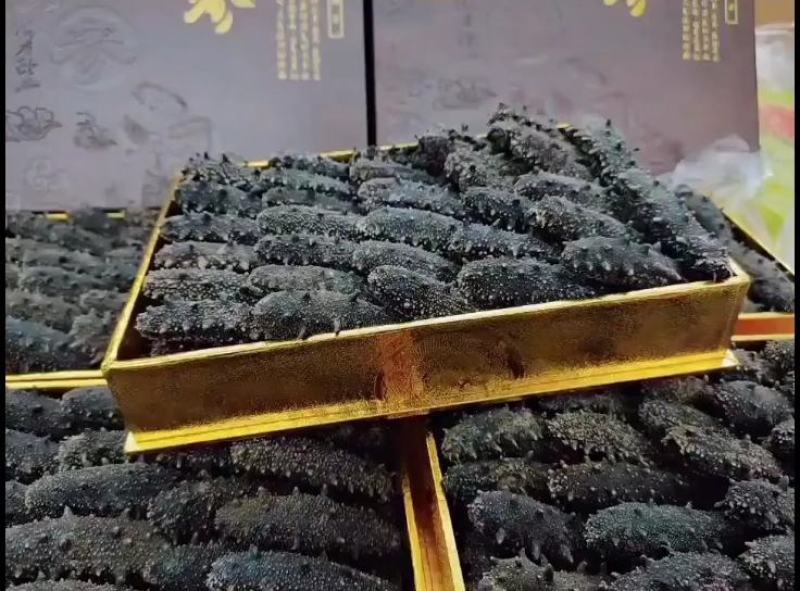 大连纯淡干海参，无添加，有质检报告，放心食品