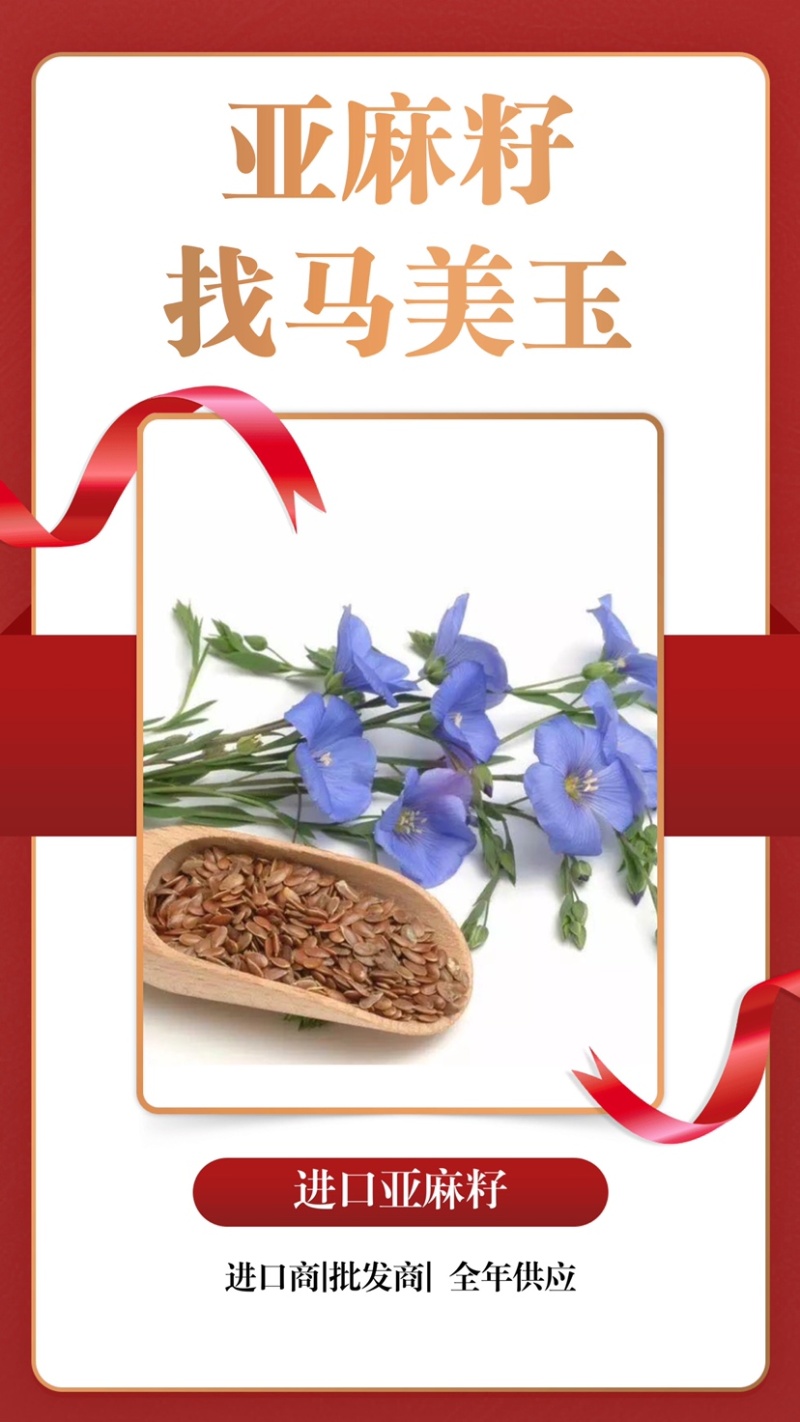 亚麻籽现货发售产地(俄罗斯/哈萨克)优质亚麻籽，大宗供应