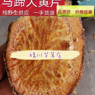大黄，甘肃礼县马蹄大黄，高含量，切片，整条包邮，过药检。