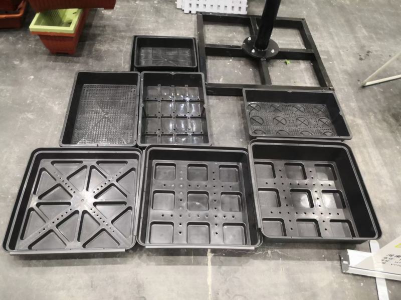 屋顶绿化种植盘房顶种植容器立体绿化种植盒有多种型号