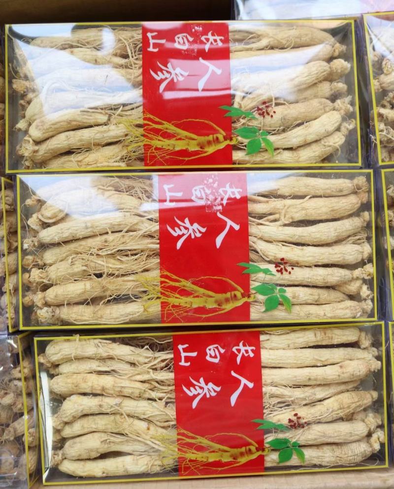 60支长白山人参盒装250g
