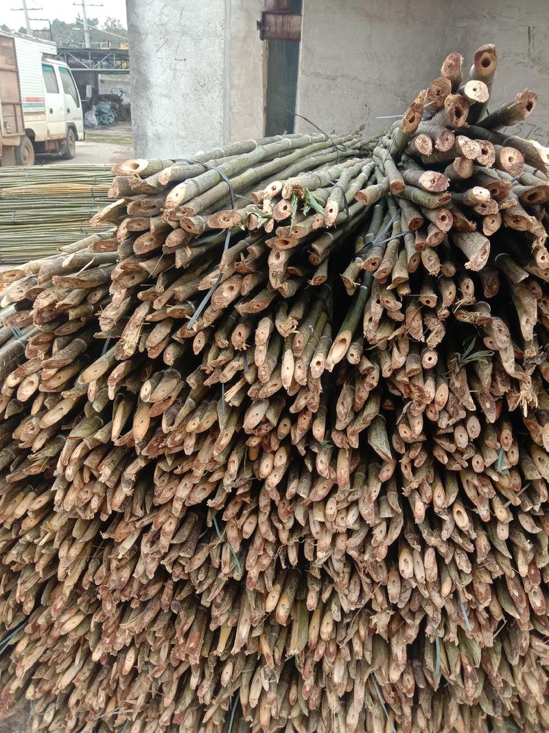 两年以上的金竹，耐用三年以上到8年，一次投入使用多年。