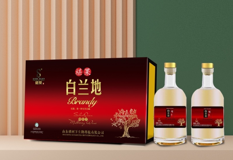 桑椹酒蒸馏白兰地果酒中茅台品质42度