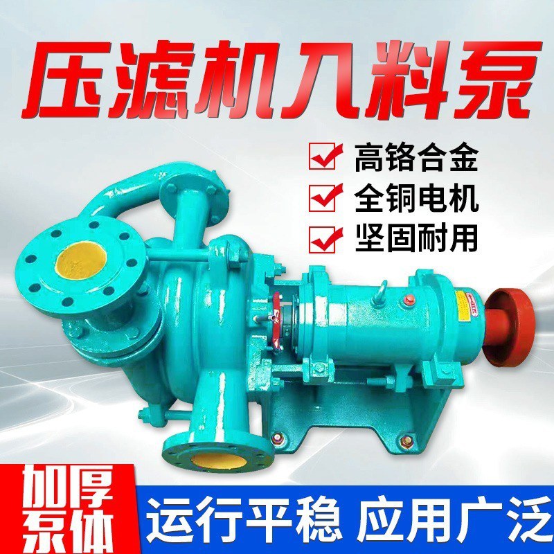 ZJEzjw压滤机入料泵合金SYA高扬程洗煤厂加料泵