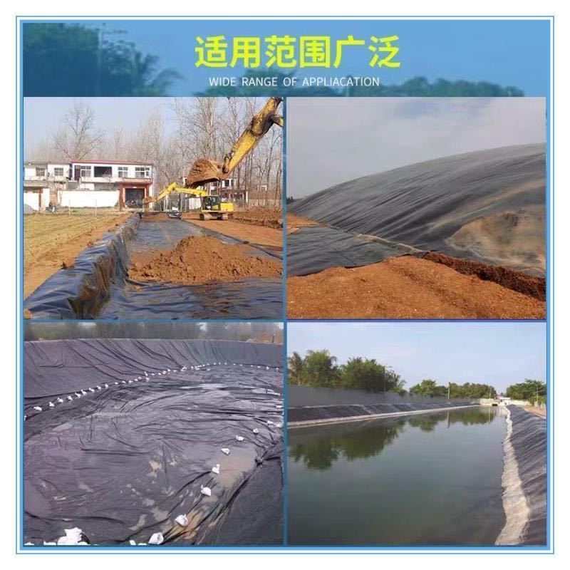 防渗膜鱼塘专用，私人用。工地施工挖池防渗膜整卷
