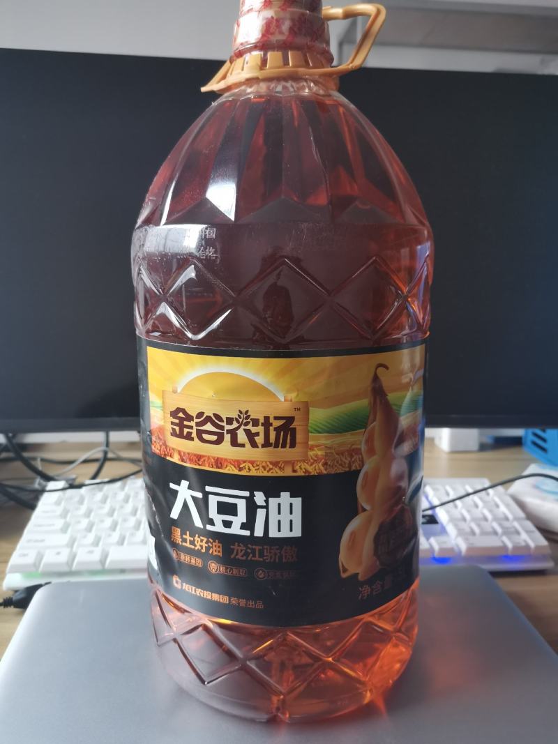 金谷农场【非转基因三级大豆油】5升大量供应批发零售