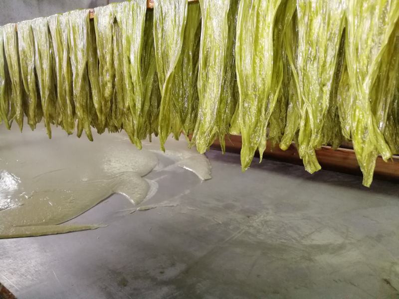 黄豆腐竹批发手工无添加防腐素食清流豆腐皮客家腐竹厂家