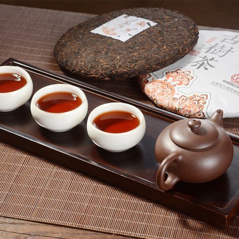 普洱熟茶2017勐库古树熟茶香甜型