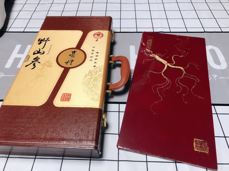 45公分林下参礼盒缝板参礼盒
