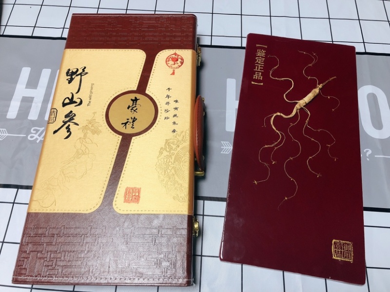 45公分林下参礼盒缝板参礼盒