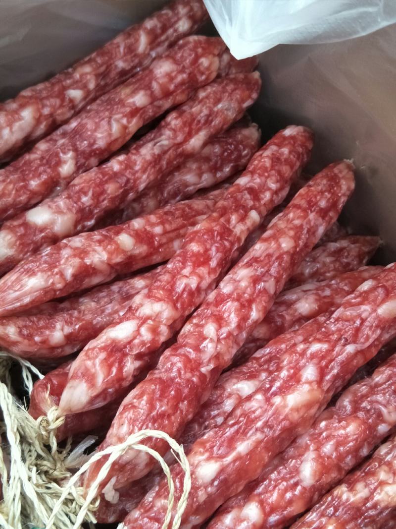 批发【腊肠特级品】孙中山故里特产腊肠优质品一箱10斤实惠