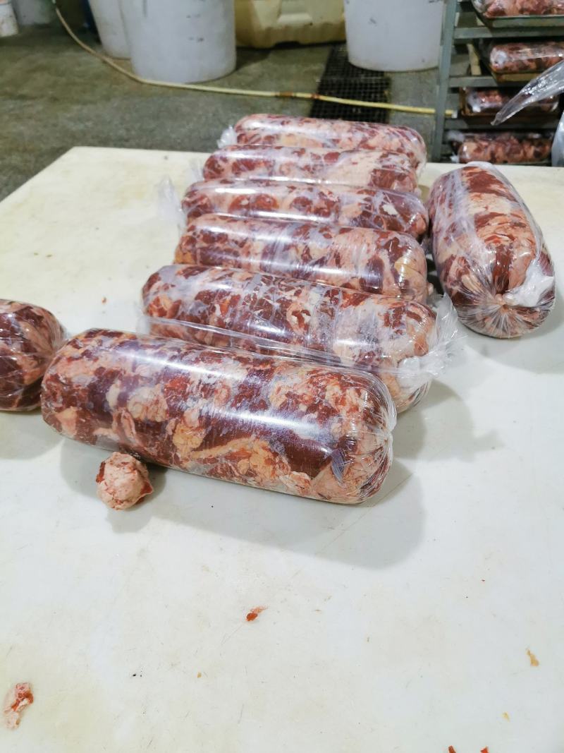 大量批发调理牛碎肉可定制各种规格可真空可肉卷
