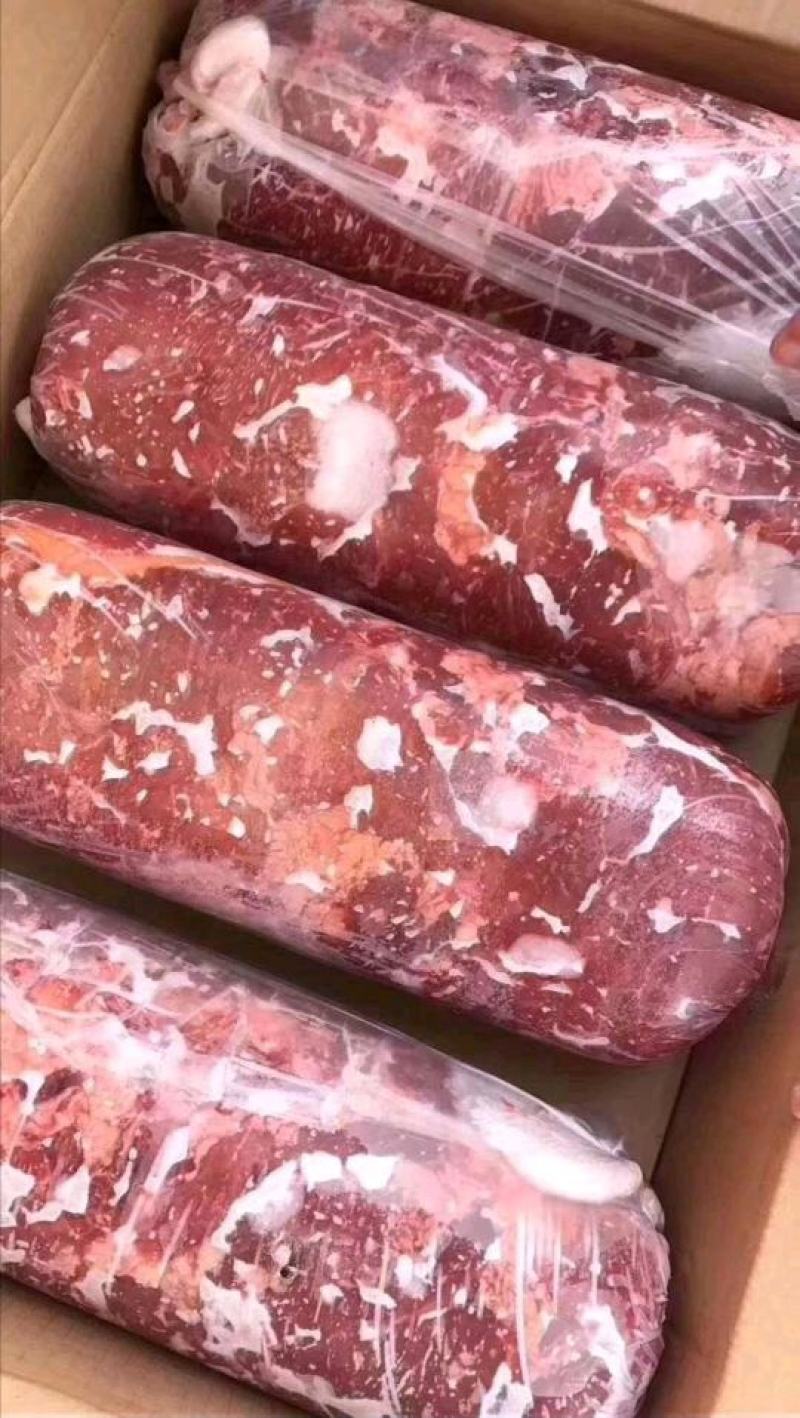 大量批发调理牛碎肉可定制各种规格可真空可肉卷