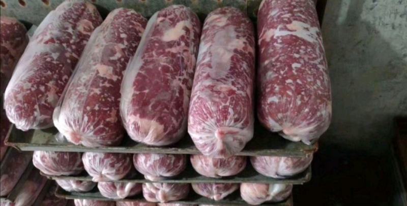 大量批发调理牛碎肉可定制各种规格可真空可肉卷
