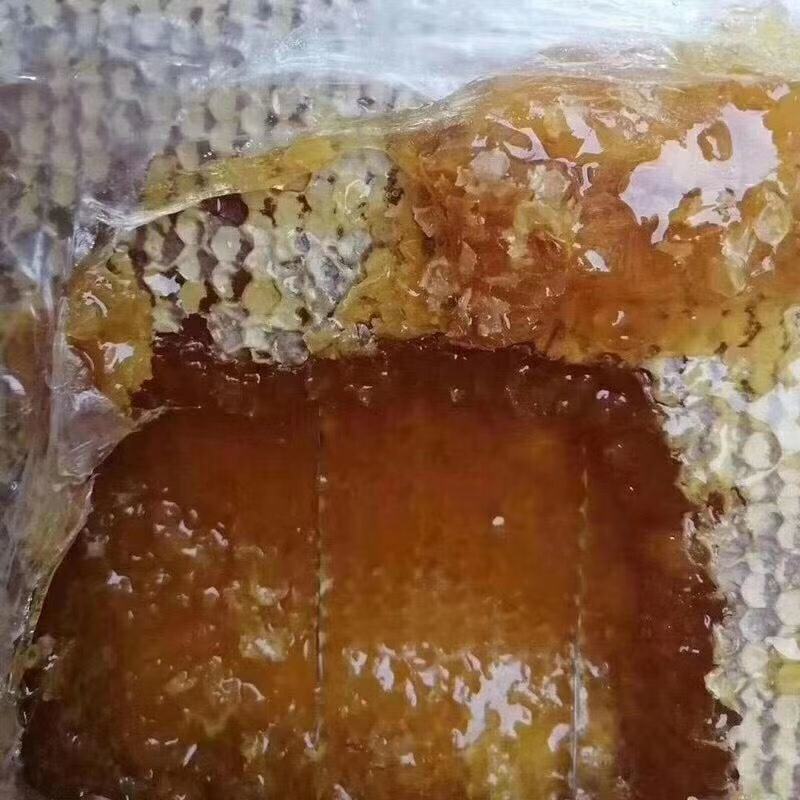 【蜂巢蜜】盒装蜂巢蜜土蜂可以嚼着吃的蜂蜜500g