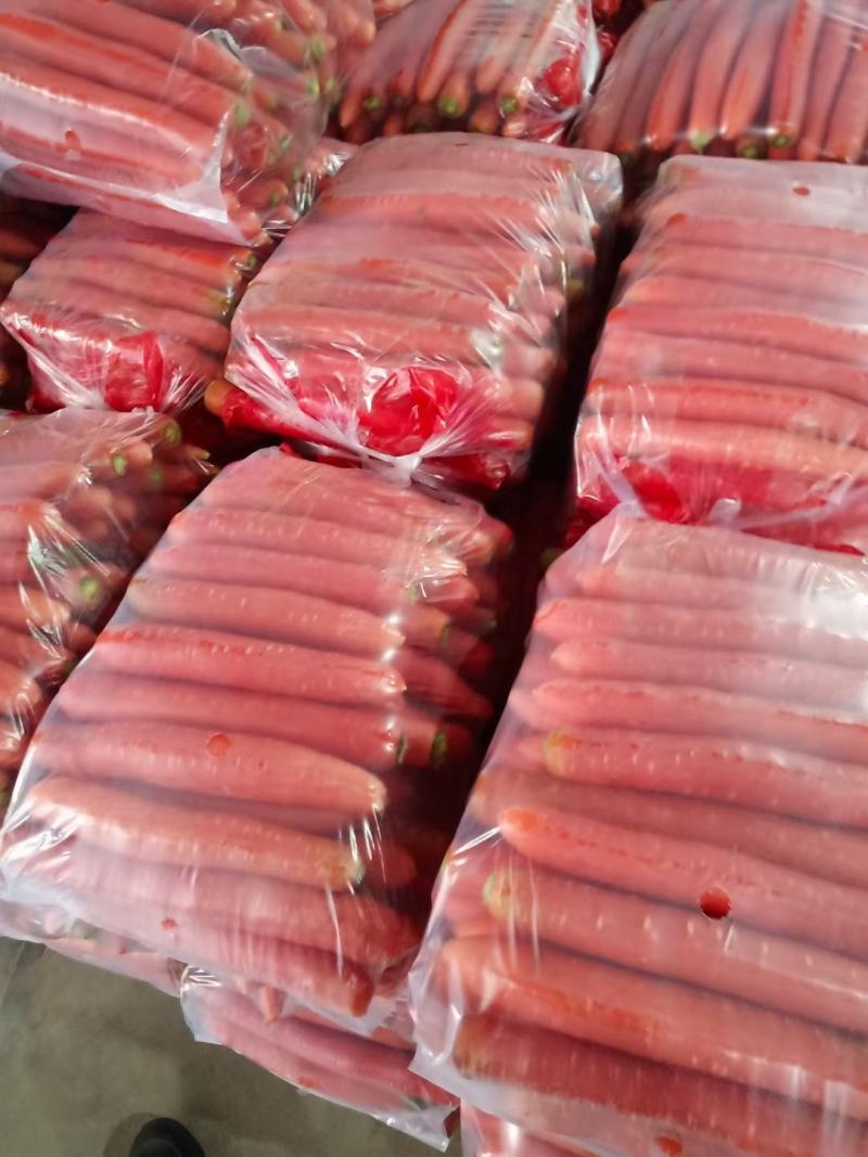 精品秤杆红萝卜口感好脆甜产地一手货源，对接全国市场