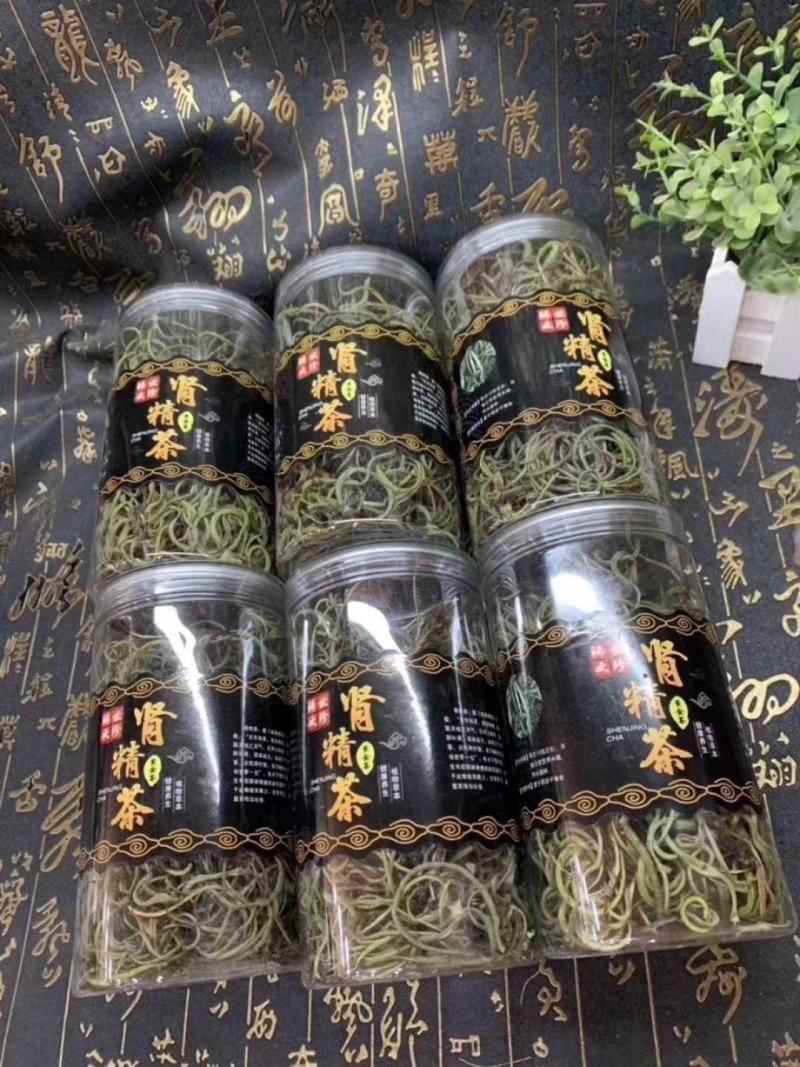 长白山肾精茶悬崖峭壁采摘养生茶持久更猛茶