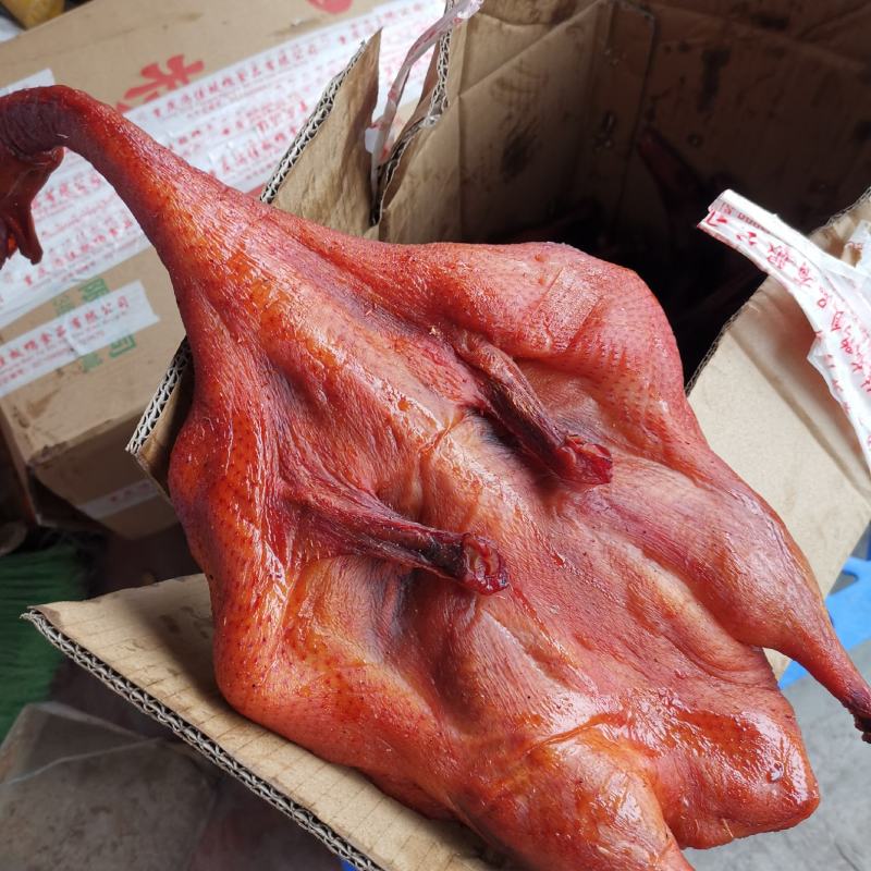 五香香板鸭干度好味道香颜色漂亮高品质展会地摊热销火爆产品