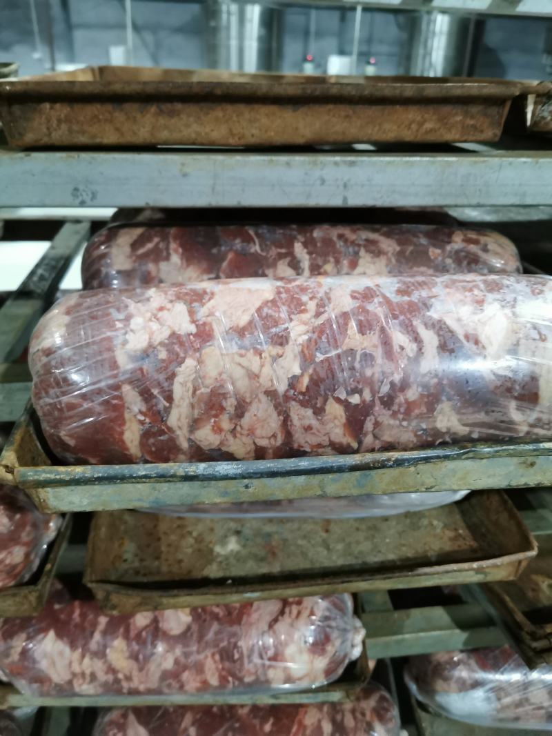 大量批发调理牛碎肉可定制各种规格可真空可肉卷