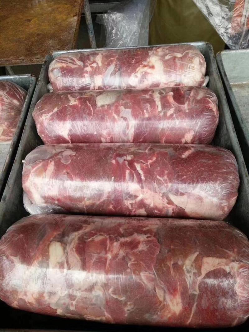 大量批发调理牛碎肉可定制各种规格可真空可肉卷