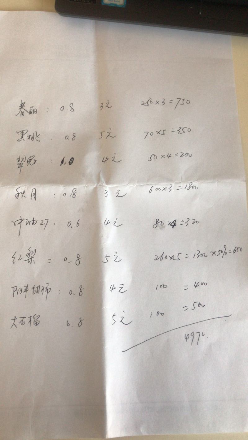 黄金密1号，6月5号成熟，特早熟，个头4两，果肉金黄，