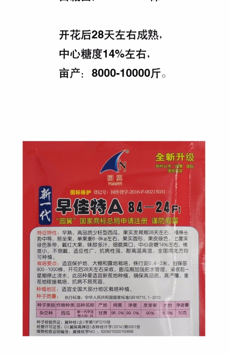 早佳8424麒麟西瓜种子无籽南方四季特大巨型西瓜种籽