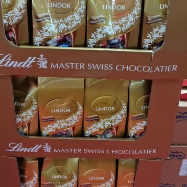 新版瑞士莲LINDOR杂锦巧克力608g进口美食零食