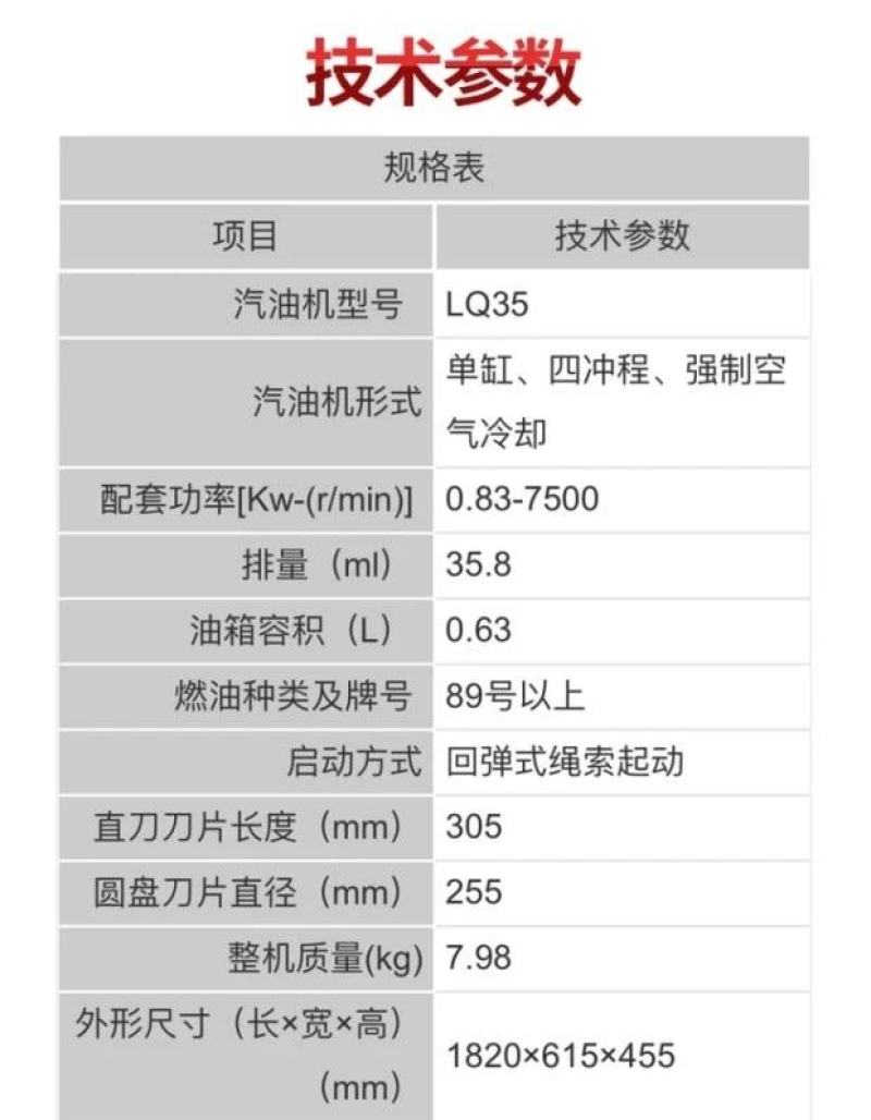 包邮原装正品本田LQ354冲程割草机配原装刀片